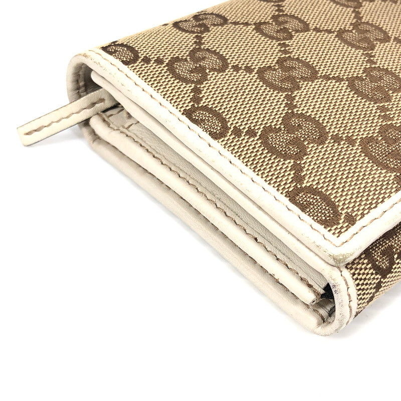 【中古品】【メンズ】 GUCCI グッチ INTERLOCKING GG CANVAS LONG WALLET 204836 478442 インターロッキング GG キャンバス ロング ウォレット 財布 181-261028-rt-04-tagh カラー：ブラウン 万代Net店