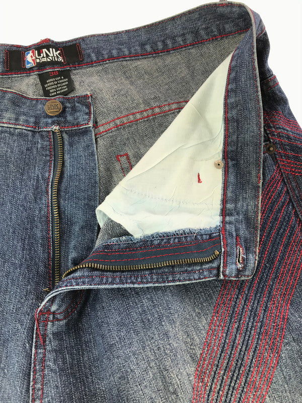 【中古品】【メンズ】 UNK DENIM アンク デニム CAVALIERS BAGGY DENIM PANTS キャバリアーズ バギー デニム パンツ ボトムス 157-261023-ty-01-tagh サイズ：38 カラー：インディゴ 万代Net店