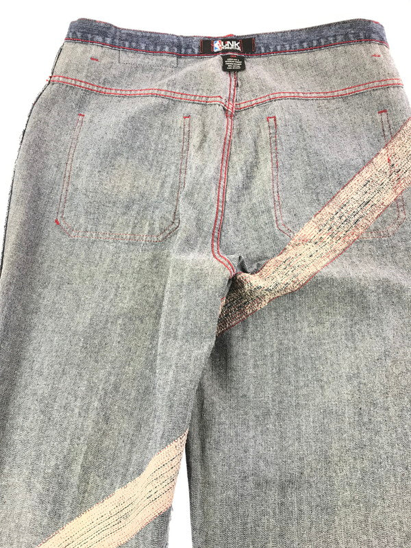 【中古品】【メンズ】 UNK DENIM アンク デニム CAVALIERS BAGGY DENIM PANTS キャバリアーズ バギー デニム パンツ ボトムス 157-261023-ty-01-tagh サイズ：38 カラー：インディゴ 万代Net店