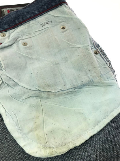 【中古品】【メンズ】 UNK DENIM アンク デニム CAVALIERS BAGGY DENIM PANTS キャバリアーズ バギー デニム パンツ ボトムス 157-261023-ty-01-tagh サイズ：38 カラー：インディゴ 万代Net店