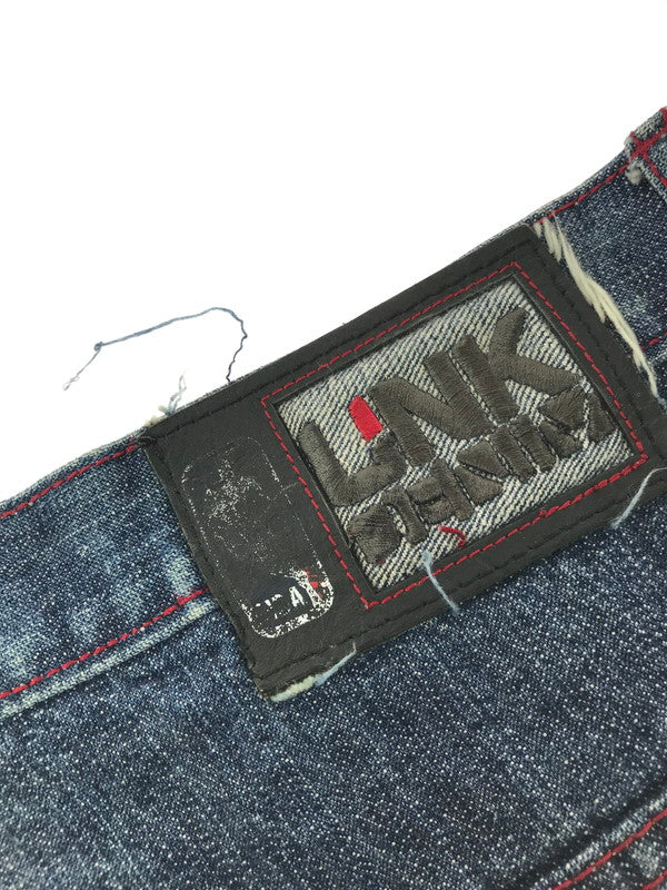 【中古品】【メンズ】 UNK DENIM アンク デニム CAVALIERS BAGGY DENIM PANTS キャバリアーズ バギー デニム パンツ ボトムス 157-261023-ty-01-tagh サイズ：38 カラー：インディゴ 万代Net店