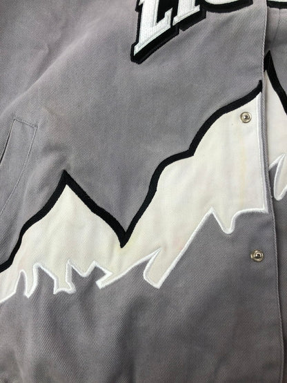 【中古品】【メンズ】 COORS LIGHT クアーズ ライト NASCAR 90'S RACING JACKET ナスカー 90年代 レーシング ジャケット アウター 146-261020-ty-18-tagh サイズ：XXL カラー：グレー/レッド 万代Net店