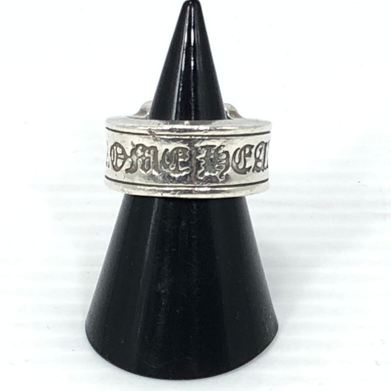 【中古品】【メンズ】 CHROME HEARTS クロムハーツ SV925 LG SCROLL LABEL RING ラージ スクロール ラベル リング 指輪 アクセサリー 190-261028-rt-14-tagh カラー：シルバー 万代Net店