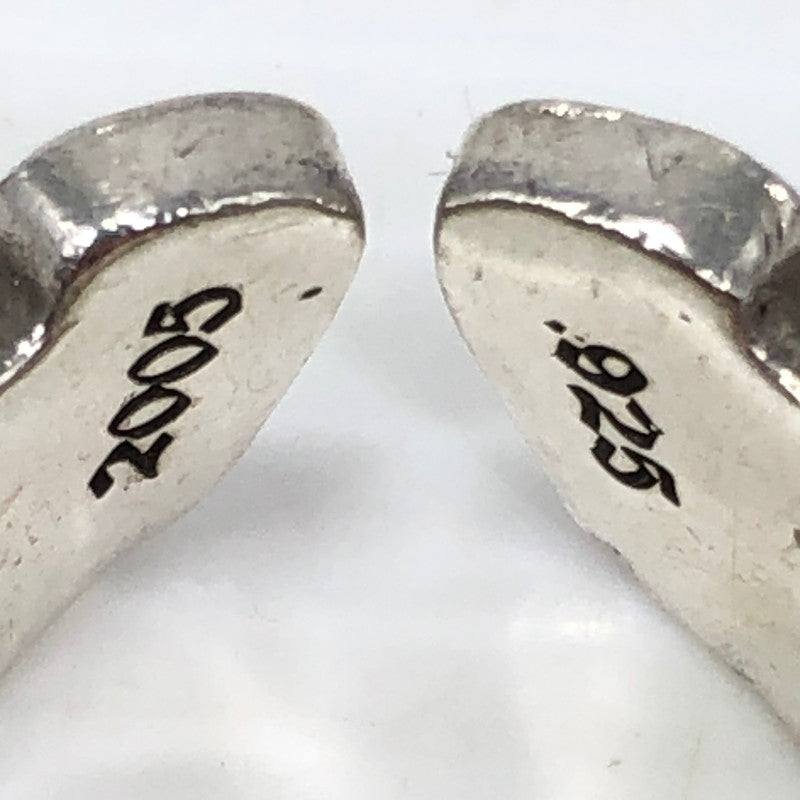 【中古品】【メンズ】 CHROME HEARTS クロムハーツ SV925 LG SCROLL LABEL RING ラージ スクロール ラベル リング 指輪 アクセサリー 190-261028-rt-14-tagh カラー：シルバー 万代Net店
