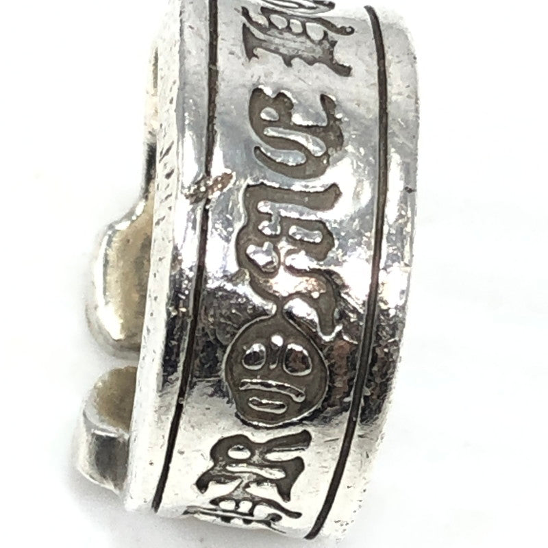【中古品】【メンズ】 CHROME HEARTS クロムハーツ SV925 LG SCROLL LABEL RING ラージ スクロール ラベル リング 指輪 アクセサリー 190-261028-rt-14-tagh カラー：シルバー 万代Net店