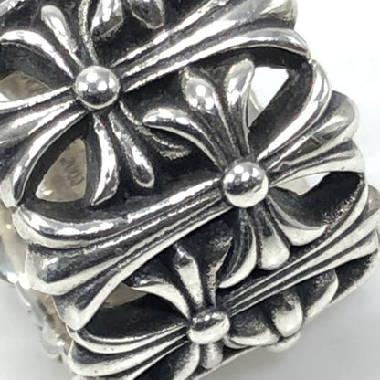 【中古品】【メンズ】 CHROME HEARTS クロムハーツ SV925 CEMETERY CRS セメタリークロスリング 指輪 アクセサリー 190-261028-rt-12-tagh カラー：シルバー 万代Net店