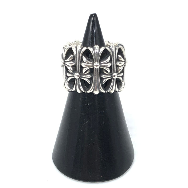 【中古品】【メンズ】 CHROME HEARTS クロムハーツ SV925 CEMETERY CRS セメタリークロスリング 指輪 アクセサリー 190-261028-rt-12-tagh カラー：シルバー 万代Net店