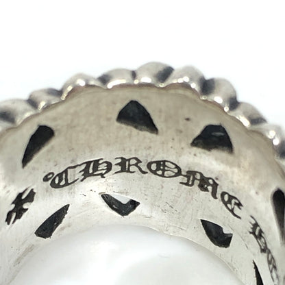 【中古品】【メンズ】 CHROME HEARTS クロムハーツ SV925 CEMETERY CRS セメタリークロスリング 指輪 アクセサリー 190-261028-rt-12-tagh カラー：シルバー 万代Net店