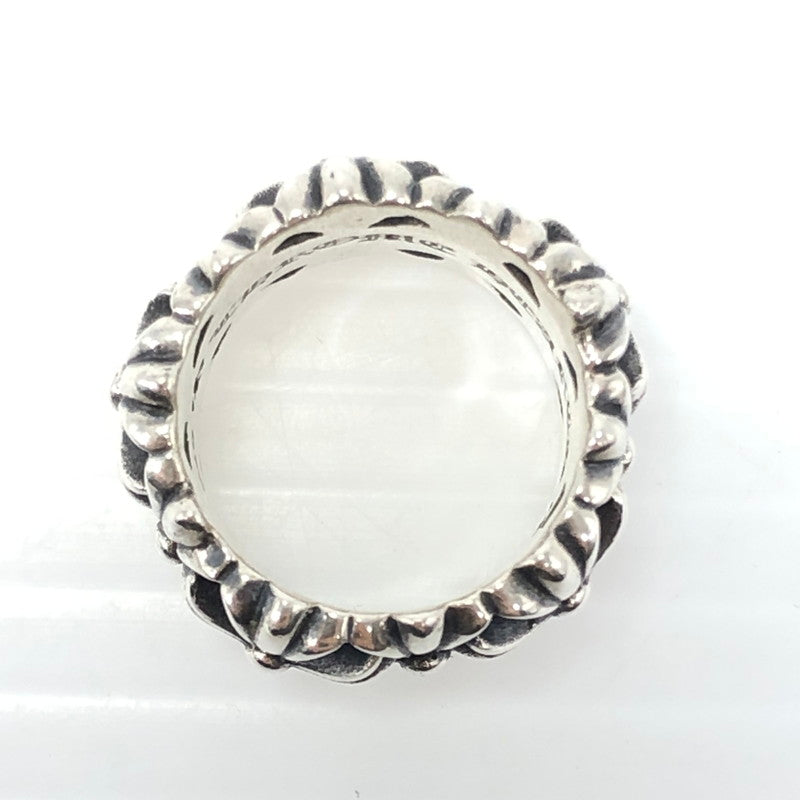 【中古品】【メンズ】 CHROME HEARTS クロムハーツ SV925 CEMETERY CRS セメタリークロスリング 指輪 アクセサリー 190-261028-rt-12-tagh カラー：シルバー 万代Net店