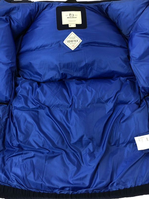 【中古品】【メンズ】 WOOLRICH ウールリッチ GTX LIGHT PUFFY DOWN PARKA WJOU0047R ゴアテックス ライト パフィー ダウン パーカ ダウンジャケット アウター 144-261020-ty-07-tagh サイズ：M カラー：ネイビー 万代Net店