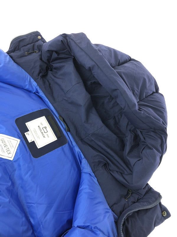 【中古品】【メンズ】 WOOLRICH ウールリッチ GTX LIGHT PUFFY DOWN PARKA WJOU0047R ゴアテックス ライト パフィー ダウン パーカ ダウンジャケット アウター 144-261020-ty-07-tagh サイズ：M カラー：ネイビー 万代Net店