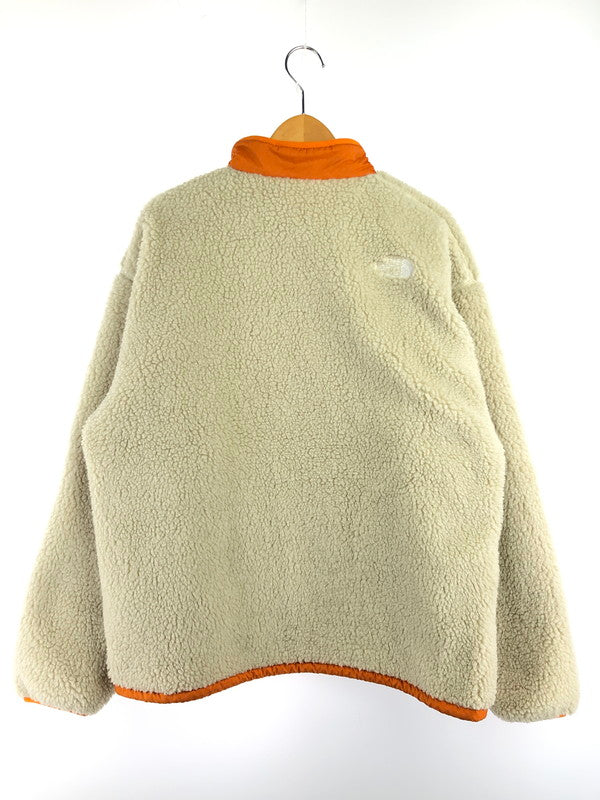 【中古美品】【メンズ】 THE NORTH FACE ザ・ノースフェイス REVERSIBLE EXTREME PILE JACKET NP72333 リバーシブル エクストリーム パイル ジャケット アウター 144-261020-ty-01-tagh サイズ：L カラー：オートミール/マンダリン 万代Net店