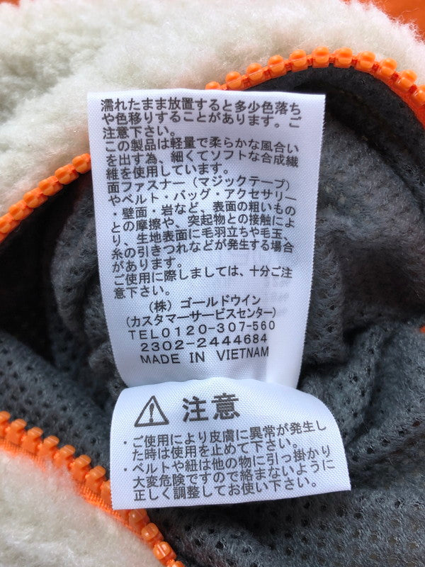 【中古美品】【メンズ】 THE NORTH FACE ザ・ノースフェイス REVERSIBLE EXTREME PILE JACKET NP72333 リバーシブル エクストリーム パイル ジャケット アウター 144-261020-ty-01-tagh サイズ：L カラー：オートミール/マンダリン 万代Net店