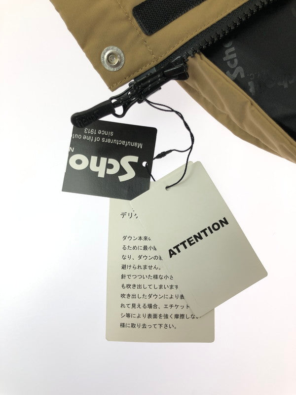 【中古品】【メンズ】 SCHOTT ショット 2TONE DOWN PARKA 3122069 2トーン ダウン パーカー ダウンジャケット アウター 145-261020-ty-08-tagh サイズ：M カラー：TAN 万代Net店