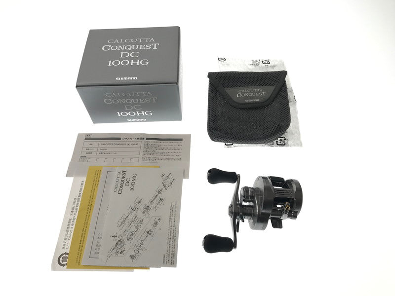 【中古美品】 SHIMANO シマノ 26 CALCUTTA CONQUEST DC100HG 26カルカッタコンクエスト 右ハンドル ベイトリール 釣り 釣り具等 134-261019-na-27-tagh 万代Net店