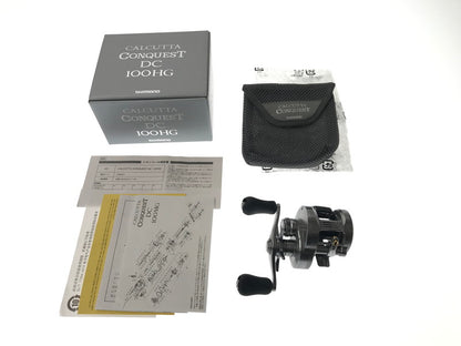 【中古美品】 SHIMANO シマノ 26 CALCUTTA CONQUEST DC100HG 26カルカッタコンクエスト 右ハンドル ベイトリール 釣り 釣り具等 134-261019-na-27-tagh 万代Net店
