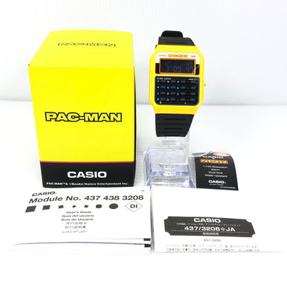 【中古品】【メンズ】 CASIO カシオ DIGITAL QUARTZ WATCH CA-53WPC-1BJR デジタル クォーツ 腕時計 197-261030-rt-24-tagh カラー：イエロー/ブラック 万代Net店
