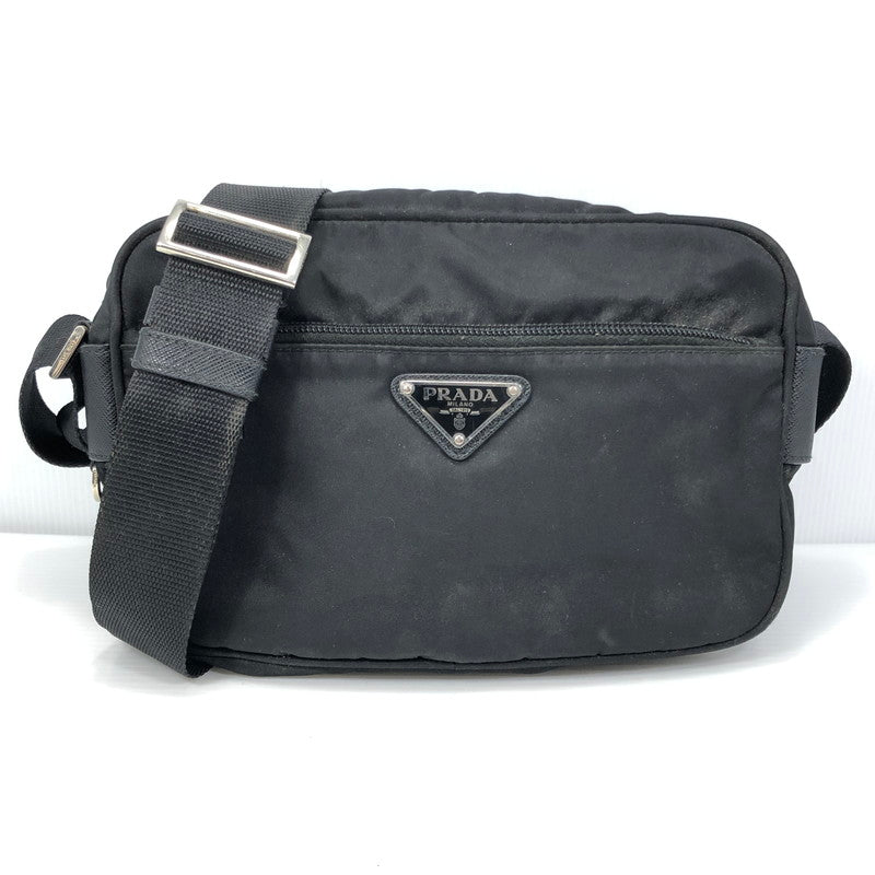 【現状渡し品】【レディース】 PRADA プラダ RE-NYLON SHOULDER BAG BLACK 1BC167 リナイロン ショルダー バック 180-261028-rt-07-tagh カラー：ブラック 万代Net店