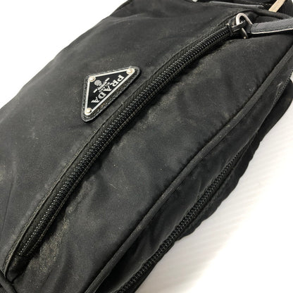 【現状渡し品】【レディース】 PRADA プラダ RE-NYLON SHOULDER BAG BLACK 1BC167 リナイロン ショルダー バック 180-261028-rt-07-tagh カラー：ブラック 万代Net店