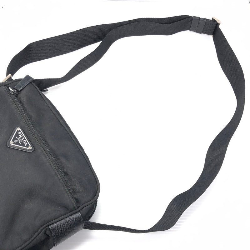 【現状渡し品】【レディース】 PRADA プラダ RE-NYLON SHOULDER BAG BLACK 1BC167 リナイロン ショルダー バック 180-261028-rt-07-tagh カラー：ブラック 万代Net店
