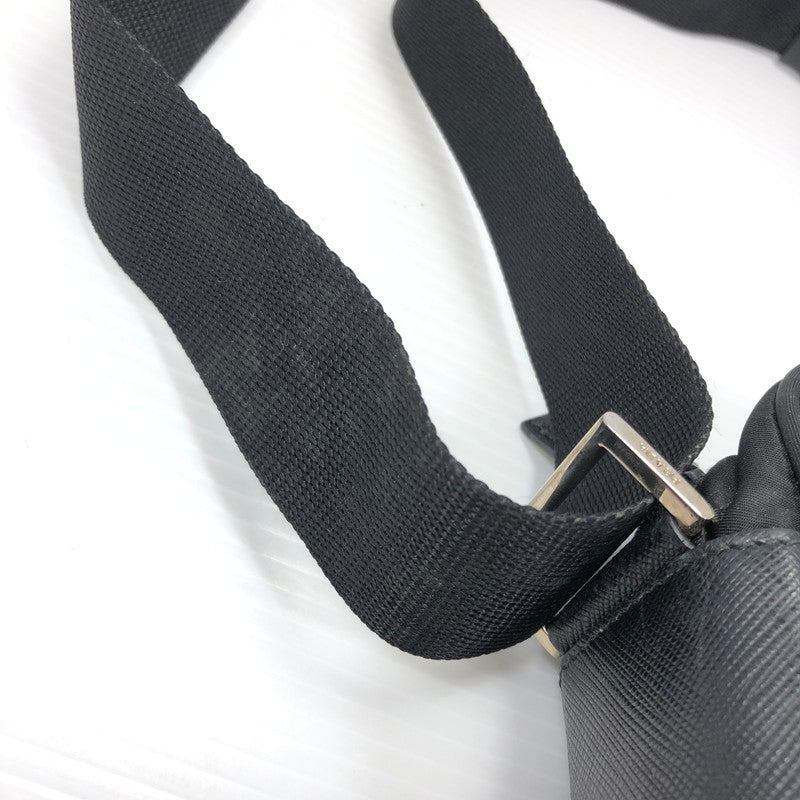 【現状渡し品】【レディース】 PRADA プラダ RE-NYLON SHOULDER BAG BLACK 1BC167 リナイロン ショルダー バック 180-261028-rt-07-tagh カラー：ブラック 万代Net店