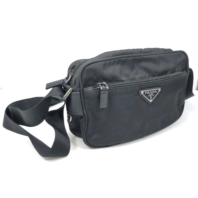 【現状渡し品】【レディース】 PRADA プラダ RE-NYLON SHOULDER BAG BLACK 1BC167 リナイロン ショルダー バック 180-261028-rt-07-tagh カラー：ブラック 万代Net店