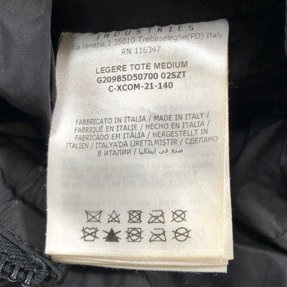 【中古品】【メンズ】 MONCLER モンクレール LEGERE TOTE MEDIUM BLACK レジェール トート ミディアム カバン 188-261028-rt-09-tagh カラー：ブラック 万代Net店