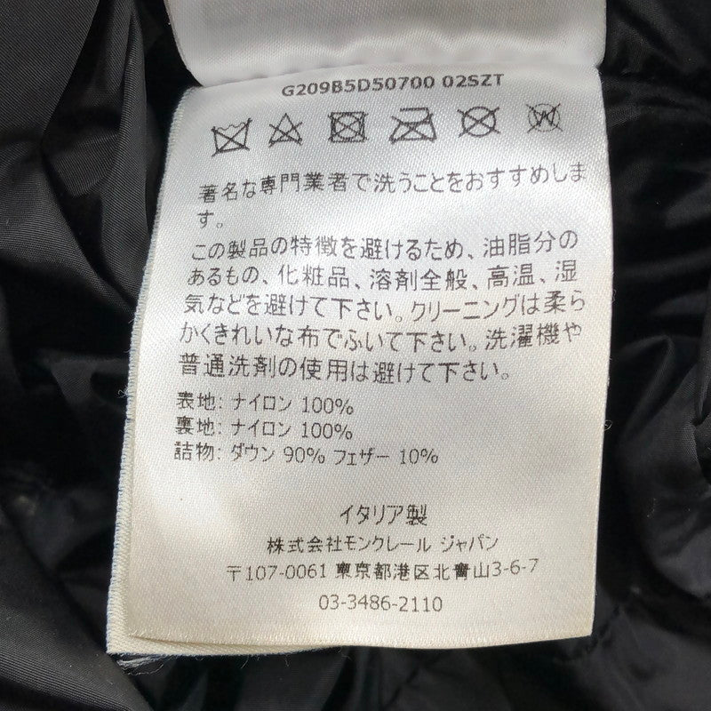 【中古品】【メンズ】 MONCLER モンクレール LEGERE TOTE MEDIUM BLACK レジェール トート ミディアム カバン 188-261028-rt-09-tagh カラー：ブラック 万代Net店