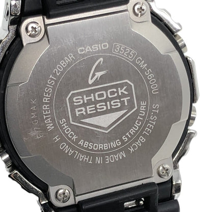【中古品】【メンズ】 G-SHOCK ジーショック 5600SERIES GM-5600U-1JF DIGITAL QUARTZ WATCH デジタル クォーツ 腕時計 196-261030-rt-19-tagh カラー：シルバー/ブラック 万代Net店