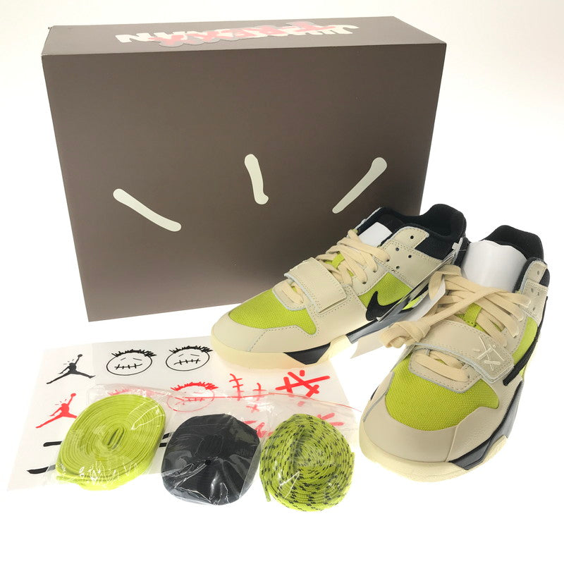 【中古美品】【メンズ】 TRAVIS SCOTT×NIKE ラヴィススコット×ナイキ JORDAN JUMPMAN JACK TR CJ1 T-REXX FZ8117-102 スニーカー 靴 160-261027-ty-03-tagh サイズ：27.5cm/US9.5 カラー：BRIGHT CACTUS 万代Net店