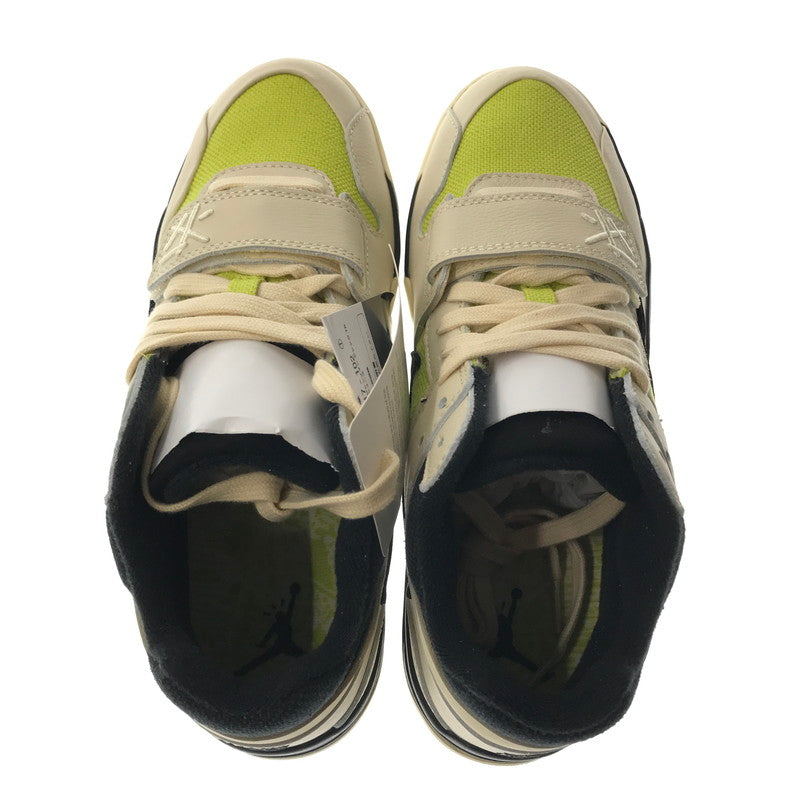 【中古美品】【メンズ】 TRAVIS SCOTT×NIKE ラヴィススコット×ナイキ JORDAN JUMPMAN JACK TR CJ1 T-REXX FZ8117-102 スニーカー 靴 160-261027-ty-03-tagh サイズ：27.5cm/US9.5 カラー：BRIGHT CACTUS 万代Net店