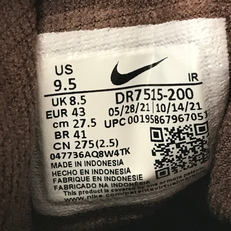 【中古美品】【メンズ】 TRAVIS SCOTT×NIKE トラヴィススコット×ナイキ AIR TRAINER 1 SP DR7515-200 エアトレーナー1 SP スニーカー 靴 160-261027-ty-01-tagh サイズ：27.5cm/US9.5 カラー：ARCHAEO BROWN/RUST PINK 万代Net店