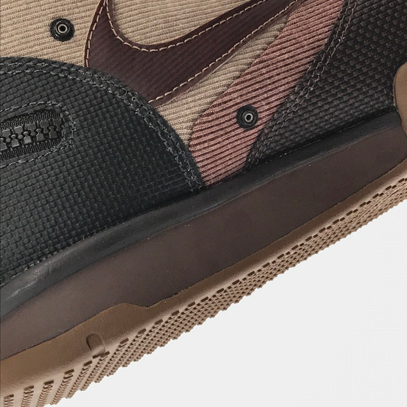 【中古美品】【メンズ】 TRAVIS SCOTT×NIKE トラヴィススコット×ナイキ AIR TRAINER 1 SP DR7515-200 エアトレーナー1 SP スニーカー 靴 160-261027-ty-01-tagh サイズ：27.5cm/US9.5 カラー：ARCHAEO BROWN/RUST PINK 万代Net店