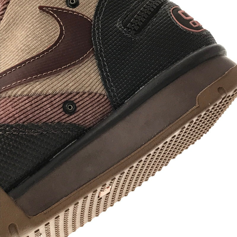 【中古美品】【メンズ】 TRAVIS SCOTT×NIKE トラヴィススコット×ナイキ AIR TRAINER 1 SP DR7515-200 エアトレーナー1 SP スニーカー 靴 160-261027-ty-01-tagh サイズ：27.5cm/US9.5 カラー：ARCHAEO BROWN/RUST PINK 万代Net店