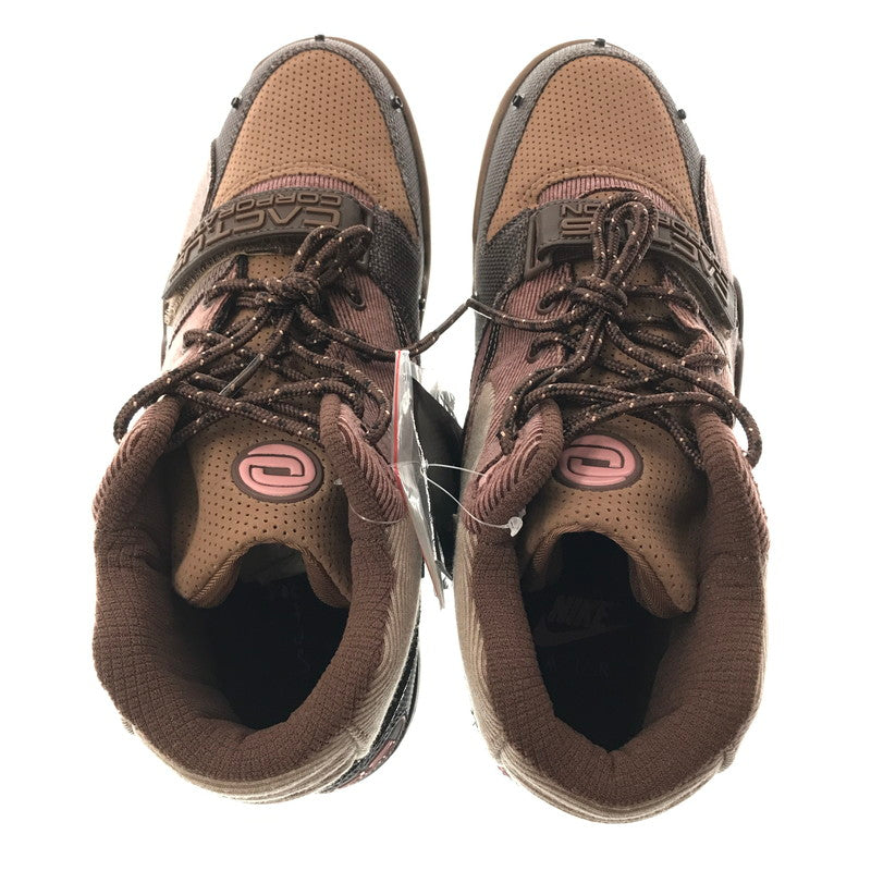 【中古美品】【メンズ】 TRAVIS SCOTT×NIKE トラヴィススコット×ナイキ AIR TRAINER 1 SP DR7515-200 エアトレーナー1 SP スニーカー 靴 160-261027-ty-01-tagh サイズ：27.5cm/US9.5 カラー：ARCHAEO BROWN/RUST PINK 万代Net店