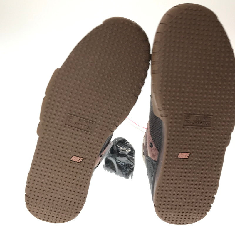 【中古美品】【メンズ】 TRAVIS SCOTT×NIKE トラヴィススコット×ナイキ AIR TRAINER 1 SP DR7515-200 エアトレーナー1 SP スニーカー 靴 160-261027-ty-01-tagh サイズ：27.5cm/US9.5 カラー：ARCHAEO BROWN/RUST PINK 万代Net店