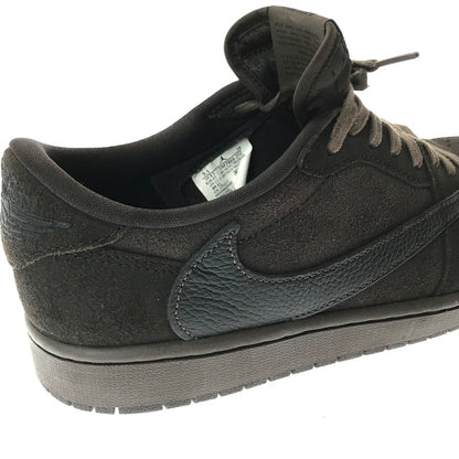 【中古品】【メンズ】 NIKE×TRAVIS SCOTT ナイキ×トラヴィススコット AIR JORDAN 1 LOW OG SP DM7866-202 エア ジョーダン 1 オリジナル SP スニーカー 靴 160-261027-ty-02-tagh サイズ：27.5cm/US9.5 カラー：VELVET BROWN/DARK MOCHA 万代Net店