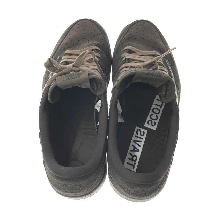 【中古品】【メンズ】 NIKE×TRAVIS SCOTT ナイキ×トラヴィススコット AIR JORDAN 1 LOW OG SP DM7866-202 エア ジョーダン 1 オリジナル SP スニーカー 靴 160-261027-ty-02-tagh サイズ：27.5cm/US9.5 カラー：VELVET BROWN/DARK MOCHA 万代Net店