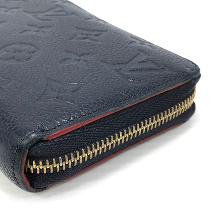 【中古品】【メンズ】 LOUIS VUITTON ルイ・ヴィトン M62121 モノグラム・アンプラント ジッピーウォレット マリーヌルージュ 179-261028-rt-03-tagh カラー：ネイビー 万代Net店