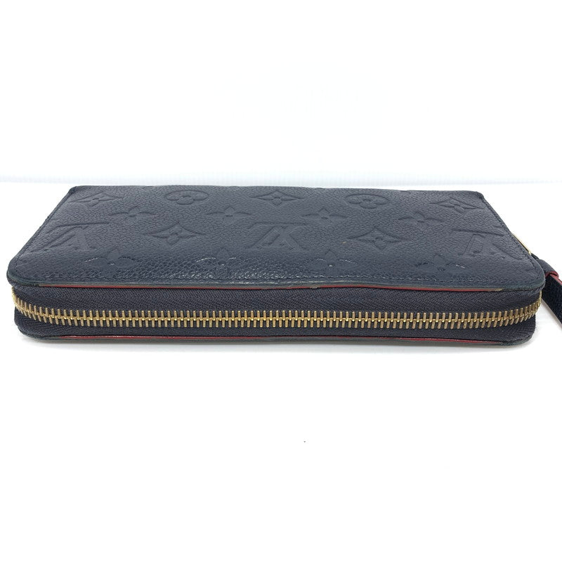【中古品】【メンズ】 LOUIS VUITTON ルイ・ヴィトン M62121 モノグラム・アンプラント ジッピーウォレット マリーヌルージュ 179-261028-rt-03-tagh カラー：ネイビー 万代Net店