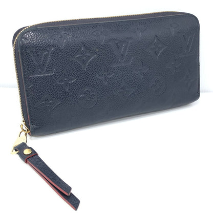 【中古品】【メンズ】 LOUIS VUITTON ルイ・ヴィトン M62121 モノグラム・アンプラント ジッピーウォレット マリーヌルージュ 179-261028-rt-03-tagh カラー：ネイビー 万代Net店