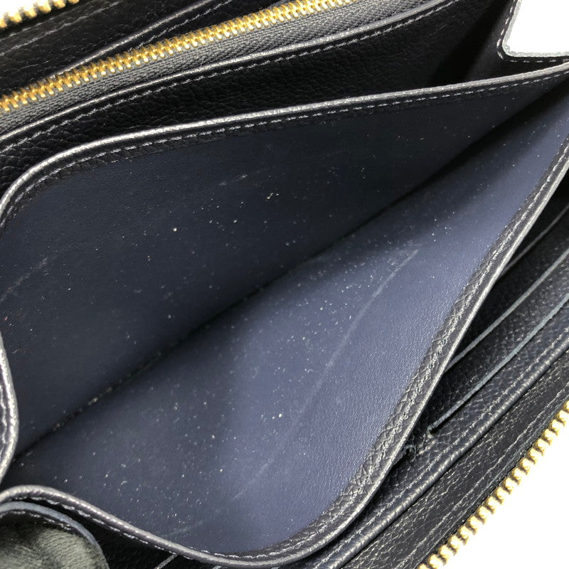 【中古品】【メンズ】 LOUIS VUITTON ルイ・ヴィトン M62121 モノグラム・アンプラント ジッピーウォレット マリーヌルージュ 179-261028-rt-03-tagh カラー：ネイビー 万代Net店