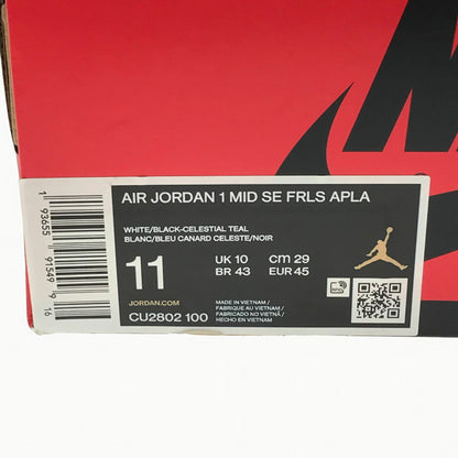 【中古品】【メンズ】 NIKE×FACETASM ナイキ×ファセッタズム AIR JORDAN 1 MID CU2802-100 エア ジョーダン 1 ミッド スニーカー 靴 160-261027-ty-04-tagh サイズ：29cm/US11 カラー：WHITE NAVY 万代Net店