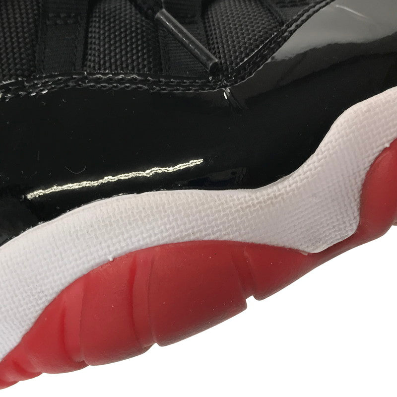 【中古品】【メンズ】 NIKE ナイキ 378037-061 AIR JORDAN 11 RETRO エア ジョーダン 11 レトロ スニーカー 靴 160-261027-ty-07-tagh サイズ：29cm/US11 カラー：BLACK/RED 万代Net店