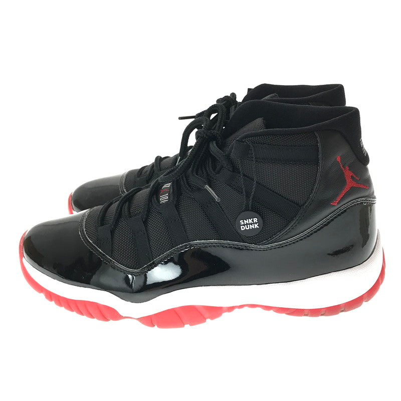 【中古品】【メンズ】 NIKE ナイキ 378037-061 AIR JORDAN 11 RETRO エア ジョーダン 11 レトロ スニーカー 靴 160-261027-ty-07-tagh サイズ：29cm/US11 カラー：BLACK/RED 万代Net店
