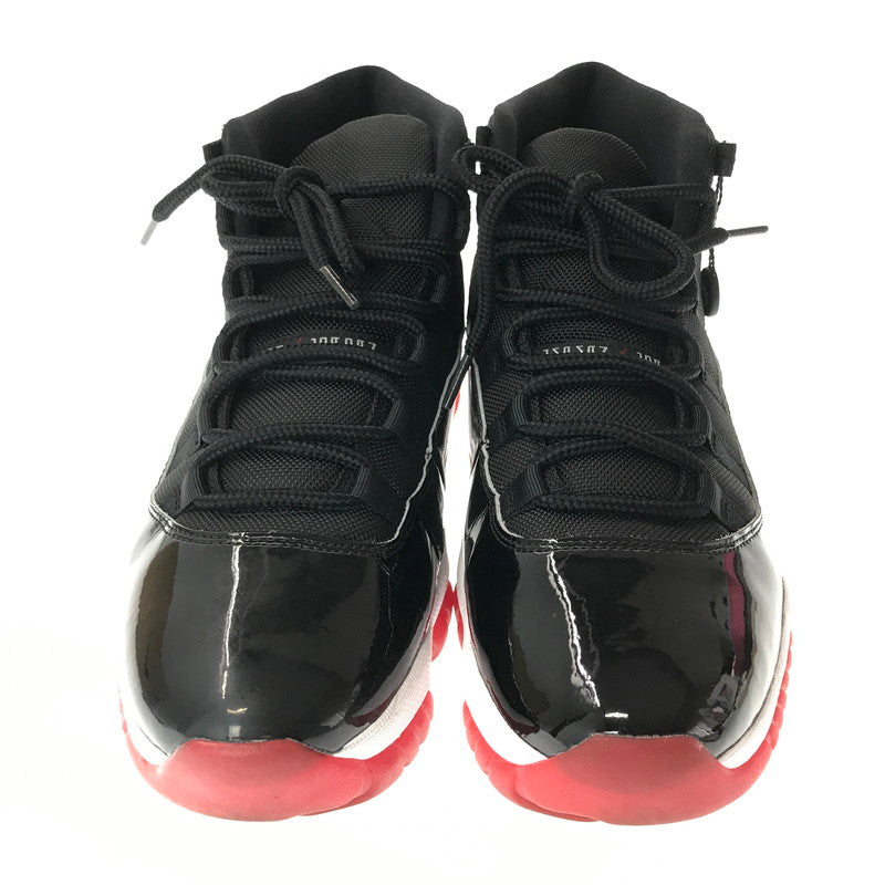 【中古品】【メンズ】 NIKE ナイキ 378037-061 AIR JORDAN 11 RETRO エア ジョーダン 11 レトロ スニーカー 靴 160-261027-ty-07-tagh サイズ：29cm/US11 カラー：BLACK/RED 万代Net店