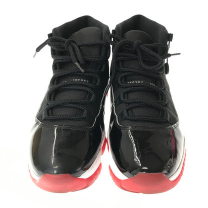 【中古品】【メンズ】 NIKE ナイキ 378037-061 AIR JORDAN 11 RETRO エア ジョーダン 11 レトロ スニーカー 靴 160-261027-ty-07-tagh サイズ：29cm/US11 カラー：BLACK/RED 万代Net店