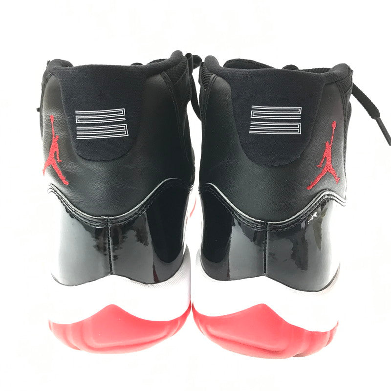 【中古品】【メンズ】 NIKE ナイキ 378037-061 AIR JORDAN 11 RETRO エア ジョーダン 11 レトロ スニーカー 靴 160-261027-ty-07-tagh サイズ：29cm/US11 カラー：BLACK/RED 万代Net店