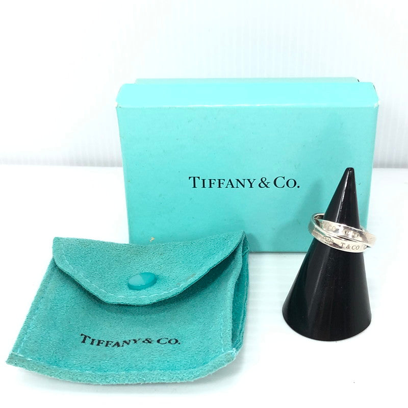 【中古品】【レディース】 TIFFANY&CO. ティファニー SV925 1837 INTERLOCKING CIRCLES RING インターロッキング サークル リング アクセサリー 182-261030-rt-11-tagh カラー：シルバー 万代Net店