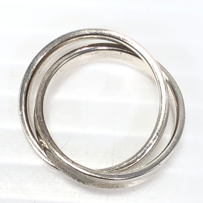 【中古品】【レディース】 TIFFANY&CO. ティファニー SV925 1837 INTERLOCKING CIRCLES RING インターロッキング サークル リング アクセサリー 182-261030-rt-11-tagh カラー：シルバー 万代Net店